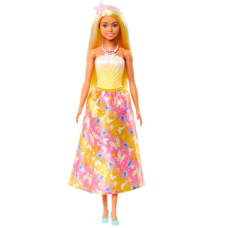 Mattel Barbie - Πριγκίπισσα με πορτοκαλί ανταύγιες HRR09 (HRR07)