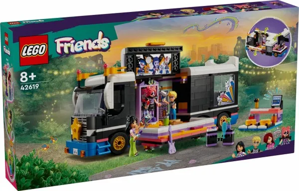 Lego Friends - Pop Star Music Tour Bus 42619