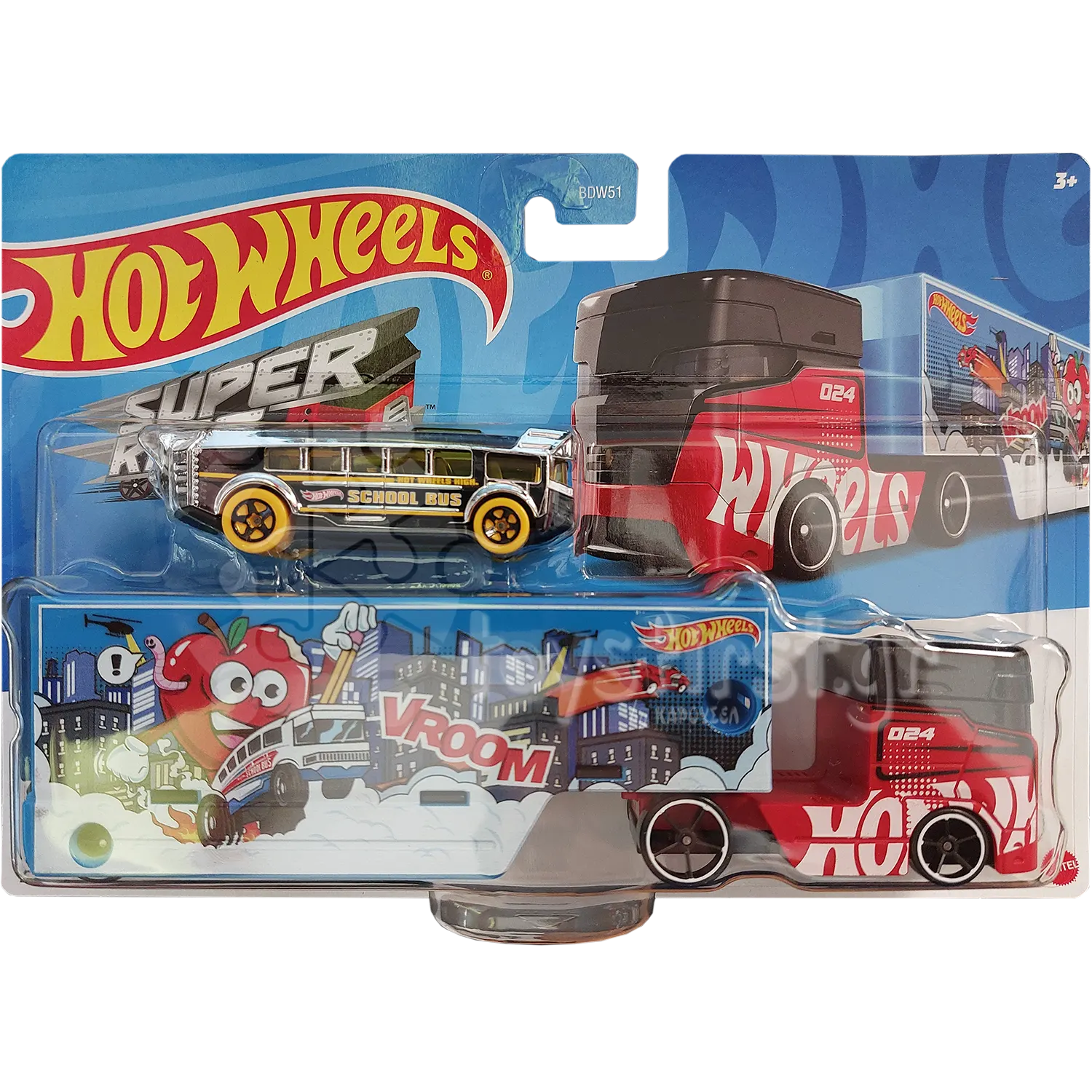 Mattel Hot Wheels - Σούπερ Νταλίκα, Pencil Pusher HXN90 (BDW51)