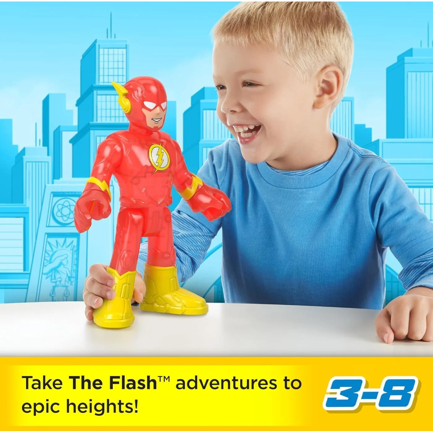 Fisher Price - Imaginext, DC Super Friends The Flash XL HXH34 (GPT41)