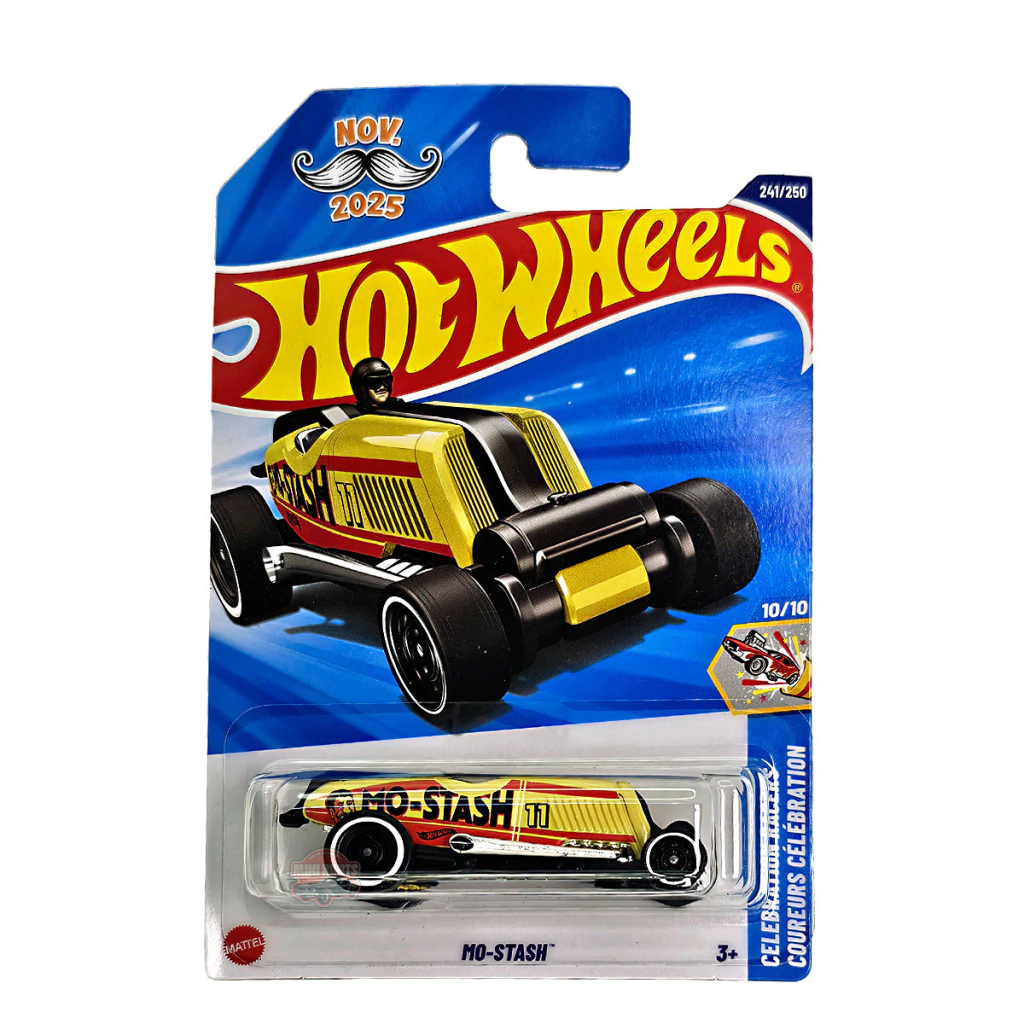 Mattel Hot Wheels - Αυτοκινητάκι Celebration Racers, MO-Stash (10/10) JBB46 (5785)