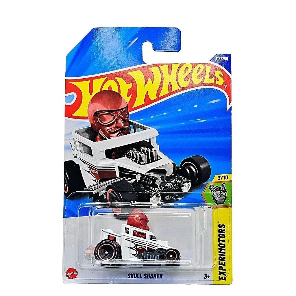 Mattel Hot Wheels - Αυτοκινητάκι HW Experimotors , Skull Shaker (3/10) JBB73 (5785)