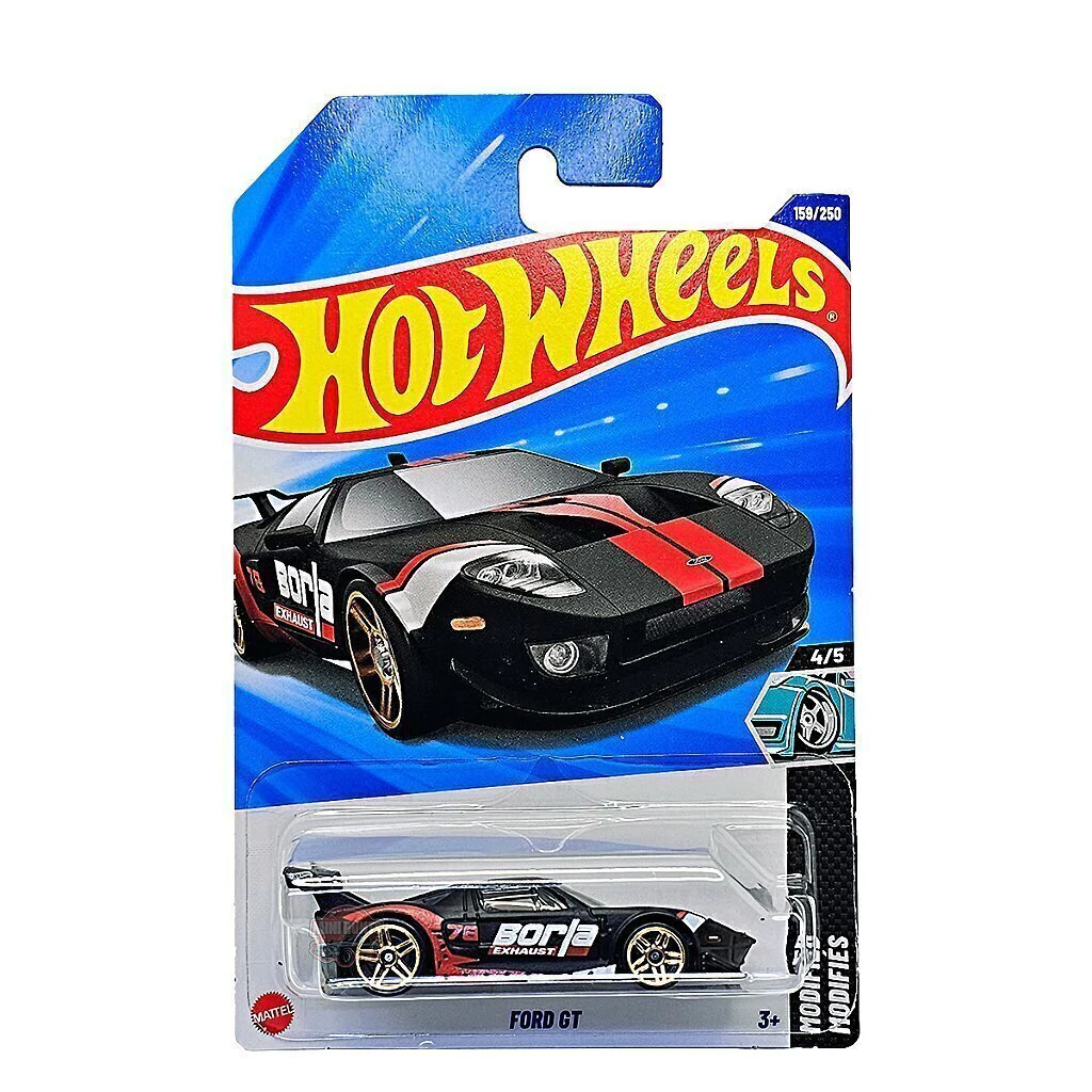 Mattel Hot Wheels - Αυτοκινητάκι Modified, Ford GT (4/5) JBB75 (5785)