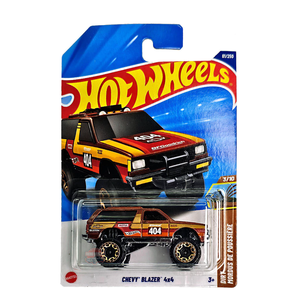 Mattel Hot Wheels - Αυτοκινητάκι HW Dirt, Chevy Blazer 4x4 (3/10) JBB78 (5785)