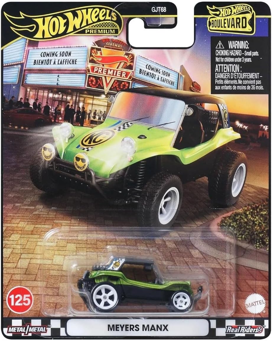 Mattel Hot Wheels - Αυτοκινητάκι Premium Boulevard,  Meyers Manx N125 JBL22 (GJT68)