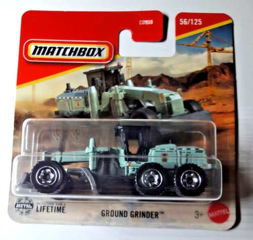 Mattel Matchbox - Αυτοκινητάκι, Ground Grinder (56/125) JBT23 (C0859)