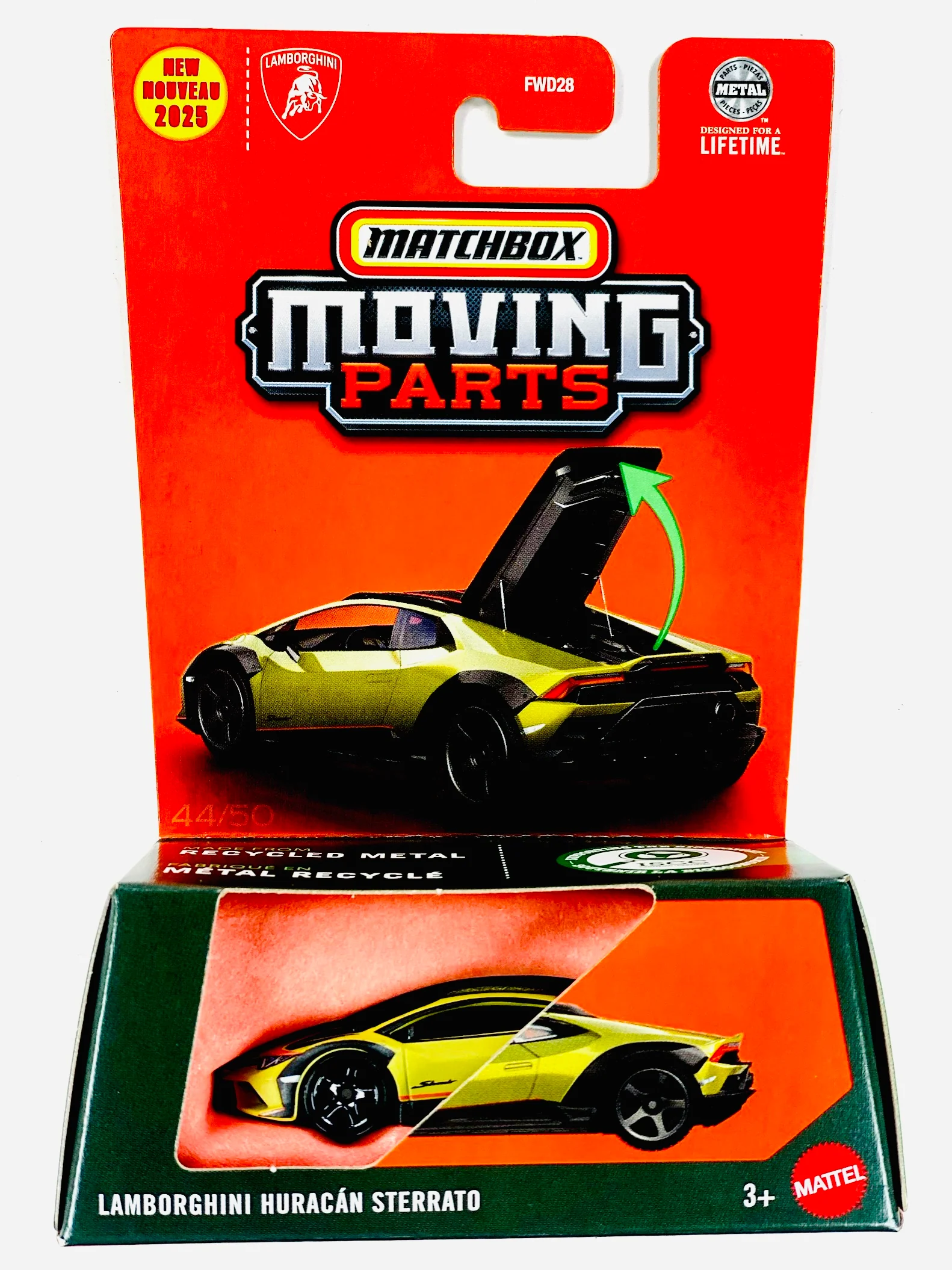 Mattel Matchbox - Moving Parts, Lamborghini Huracan Sterrato JBW70 (FWD28) Mattel Matchbox - Moving Parts, Lamborghini Huracan Sterrato JBW70 (FWD28)