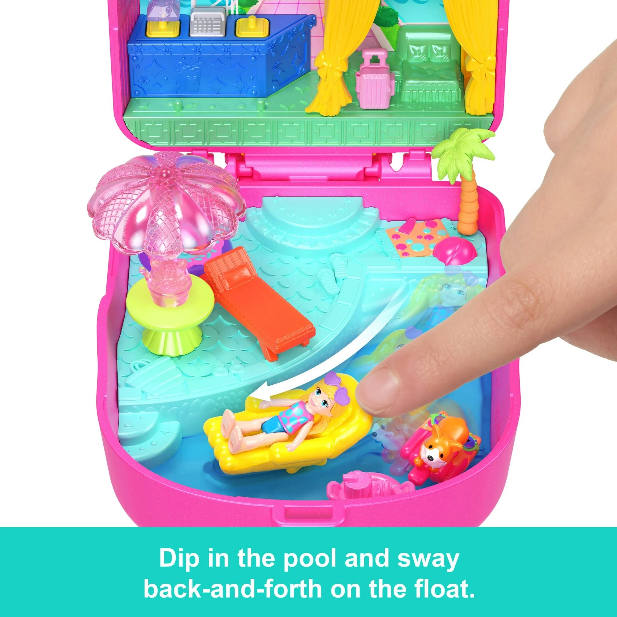 Mattel Polly Pocket - Kitty Popsicle Resort Compact JCB17 (JFG56)