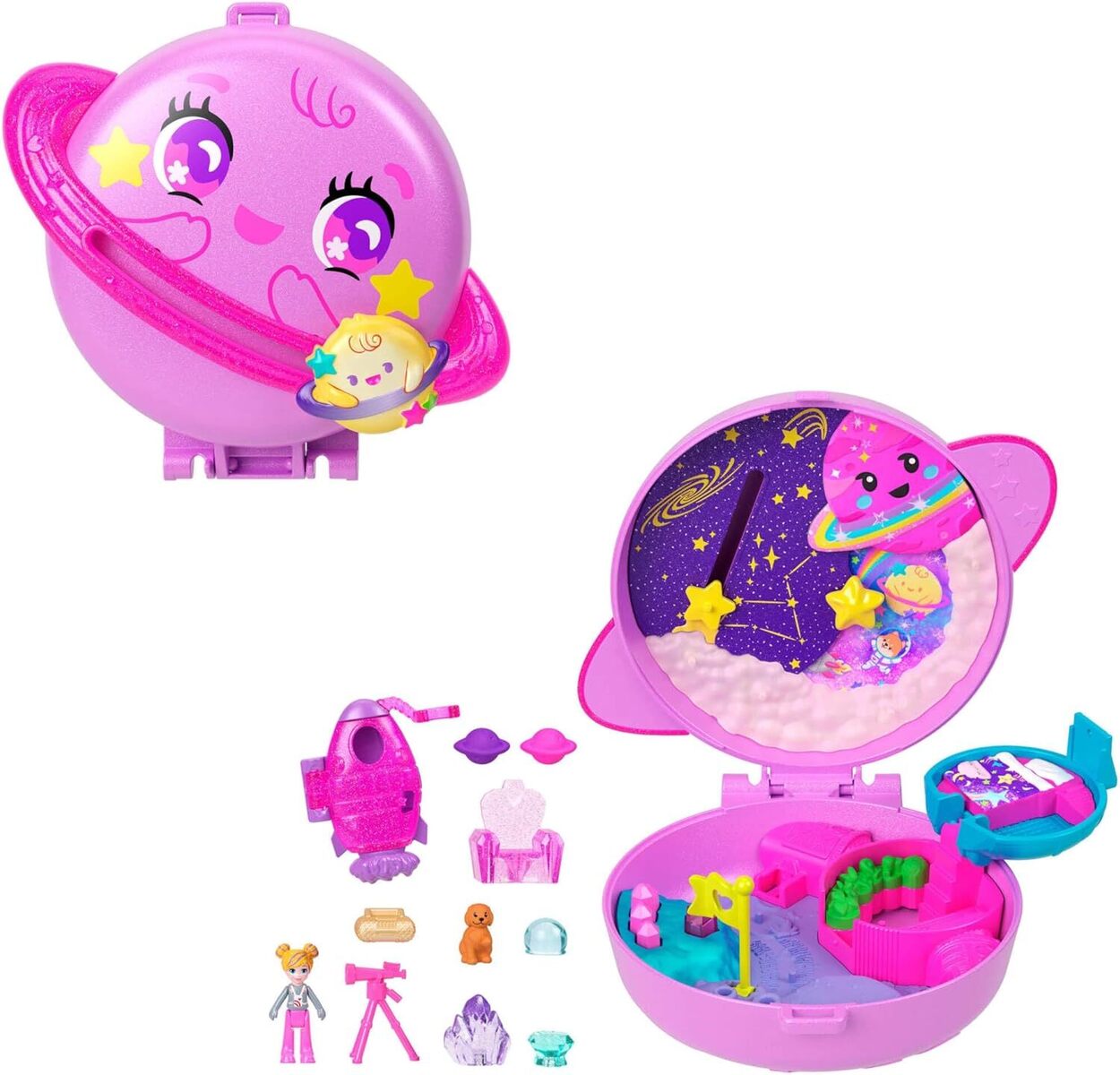 Mattel Polly Pocket - Planet Polly Compact JCB18 (JFG56)