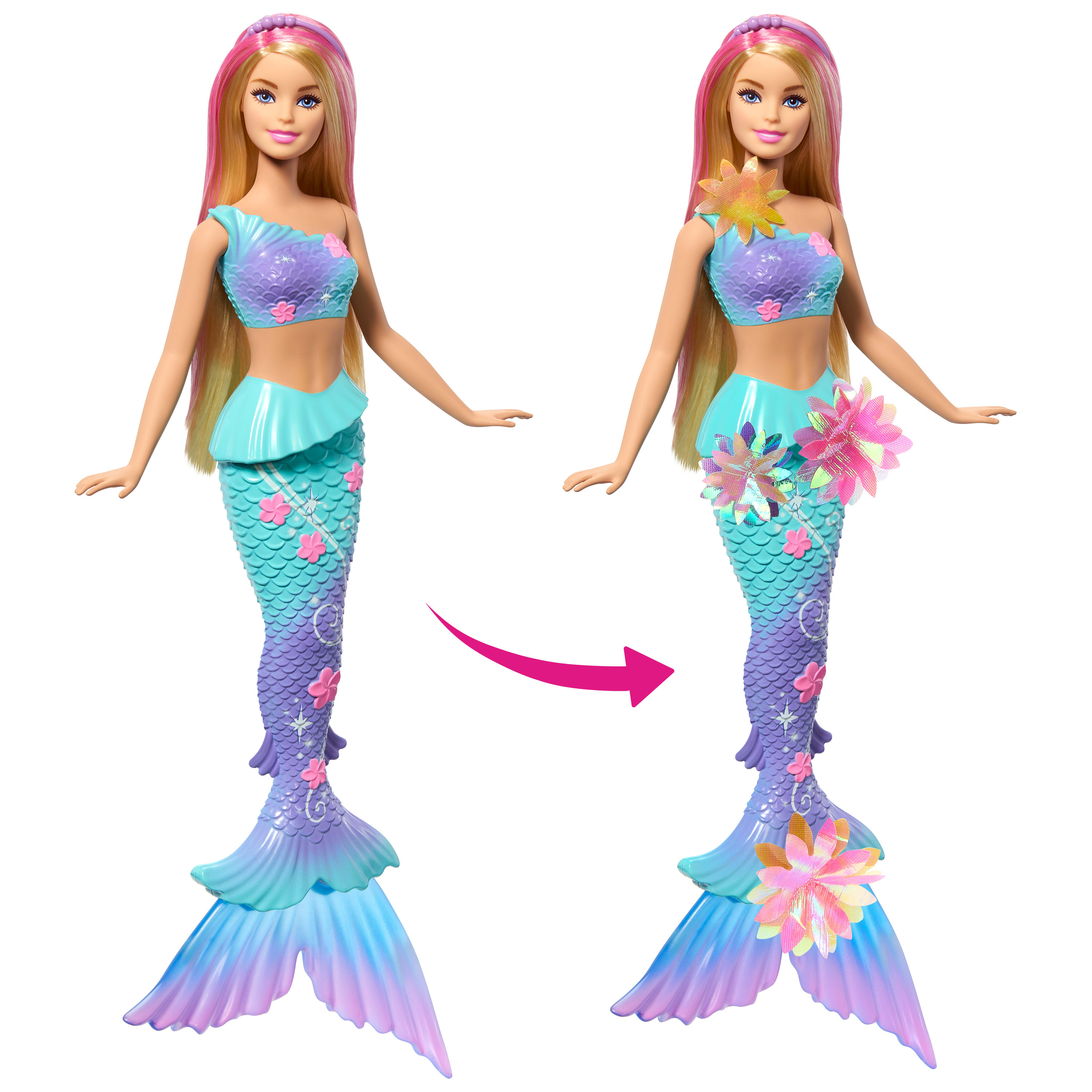 Mattel Barbie - Flower Magic Mermaid JDM72 (JDM71)