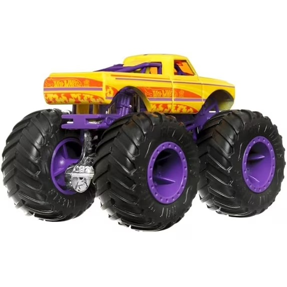 Mattel Hot Wheels - Monster Trucks, Color Shifters, Pure Muscle JDV89 (HGX06)