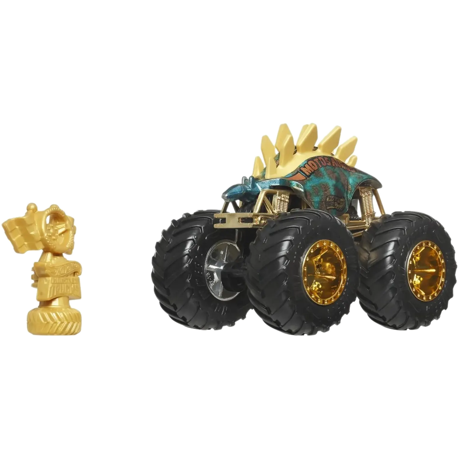 Mattel Hot Wheels - Monster Trucks, 50 Bigfoot Trophy Champions , Motosaurus JDW06 (JDV96)
