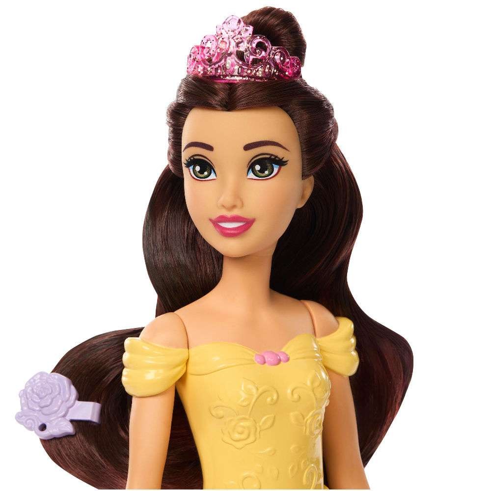 Mattel Barbie - Princess Bathe & Brush Κούκλα Πεντάμορφη και Σκυλάκι JFC42