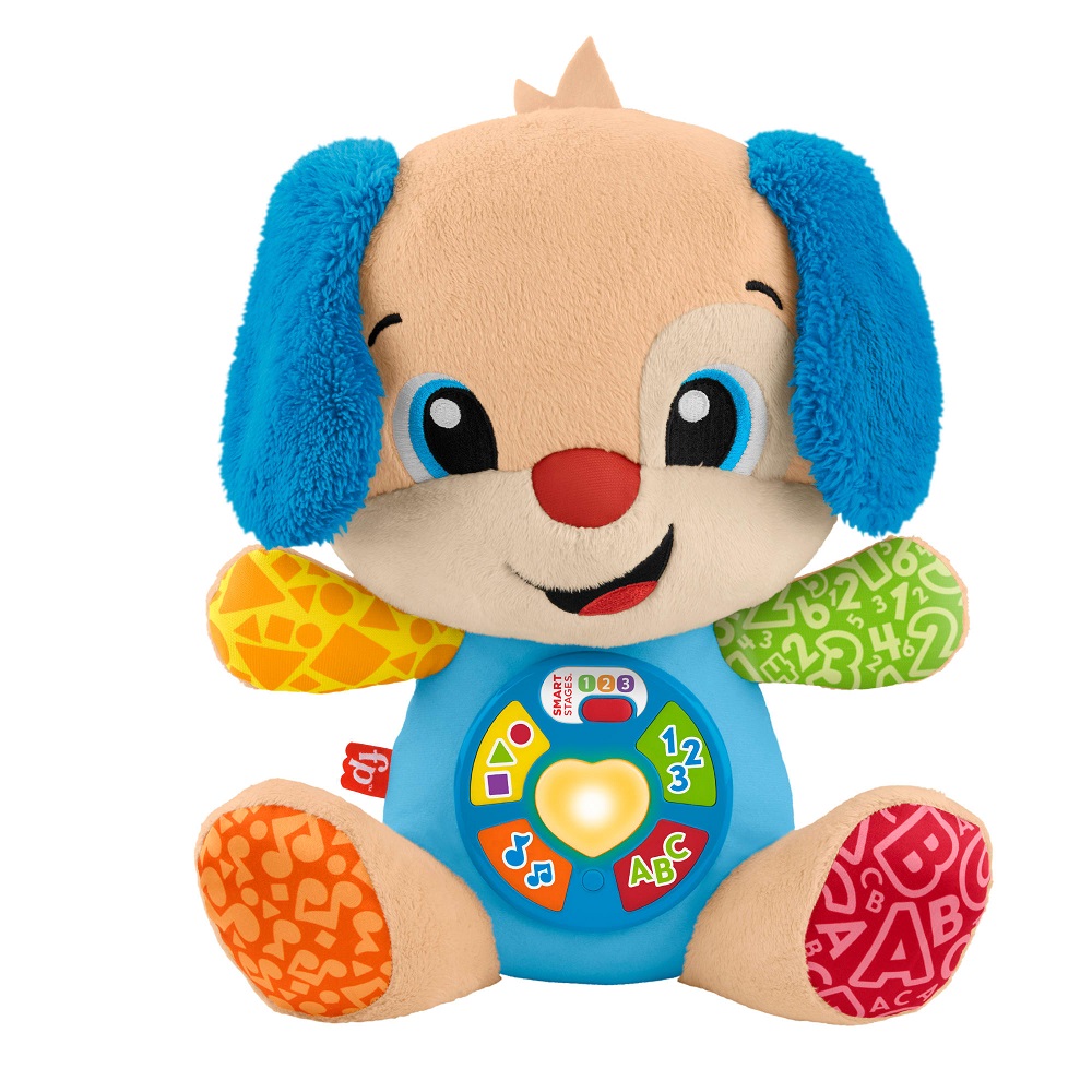 Fisher Price - Laugh & Learn, Εκπαιδευτικό Σκυλάκι Μπλε Smart Stages JFD25