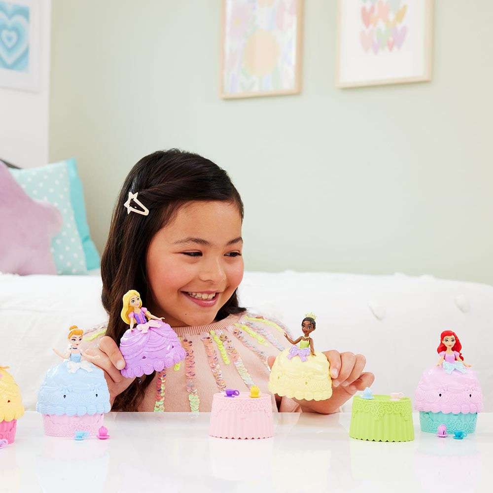 Mattel Disney Princess - Cupcake Small Doll Reveal Με 5 Εκπλήξεις Κούκλα Διάφορα Σχέδια - 1 Τμχ JFG78