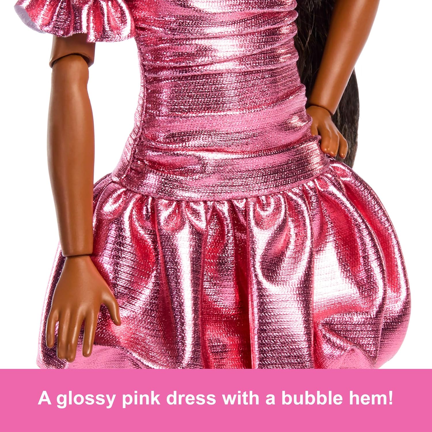 Mattel Barbie - Deluxe Style Metallic Coral Pink JFP41 Mattel Barbie - Deluxe Style Metallic Coral Pink JFP41