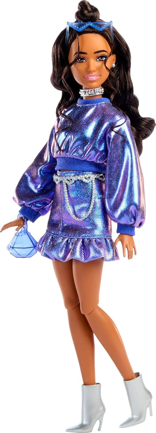 Mattel Barbie - Deluxe Style Metallic Blue JFP42 Mattel Barbie - Deluxe Style Metallic Blue JFP42