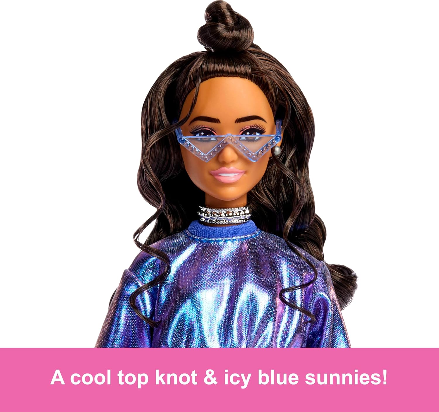 Mattel Barbie - Deluxe Style Metallic Blue JFP42 Mattel Barbie - Deluxe Style Metallic Blue JFP42