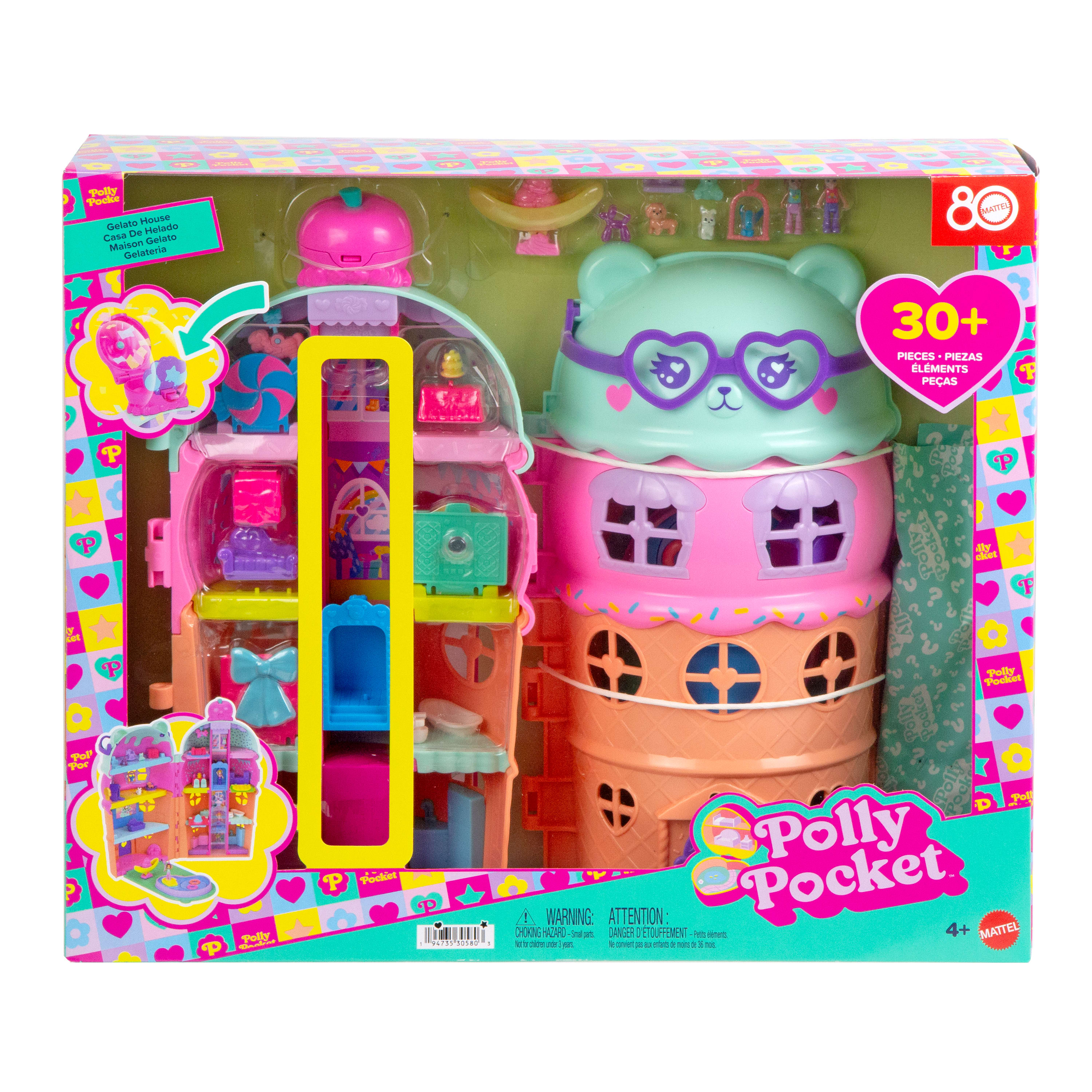 Mattel Polly Pocket - Gelato House JFT91