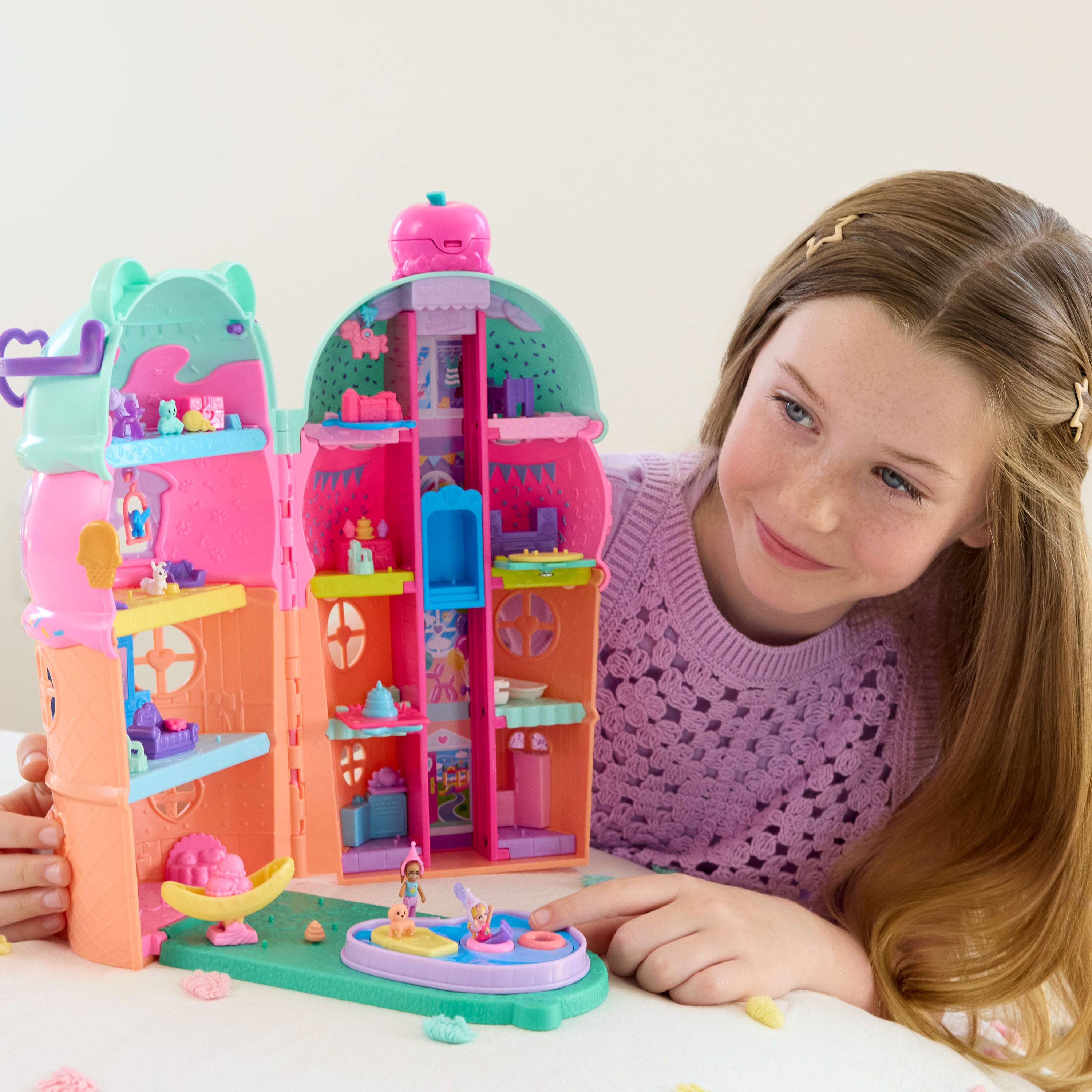 Mattel Polly Pocket - Gelato House JFT91