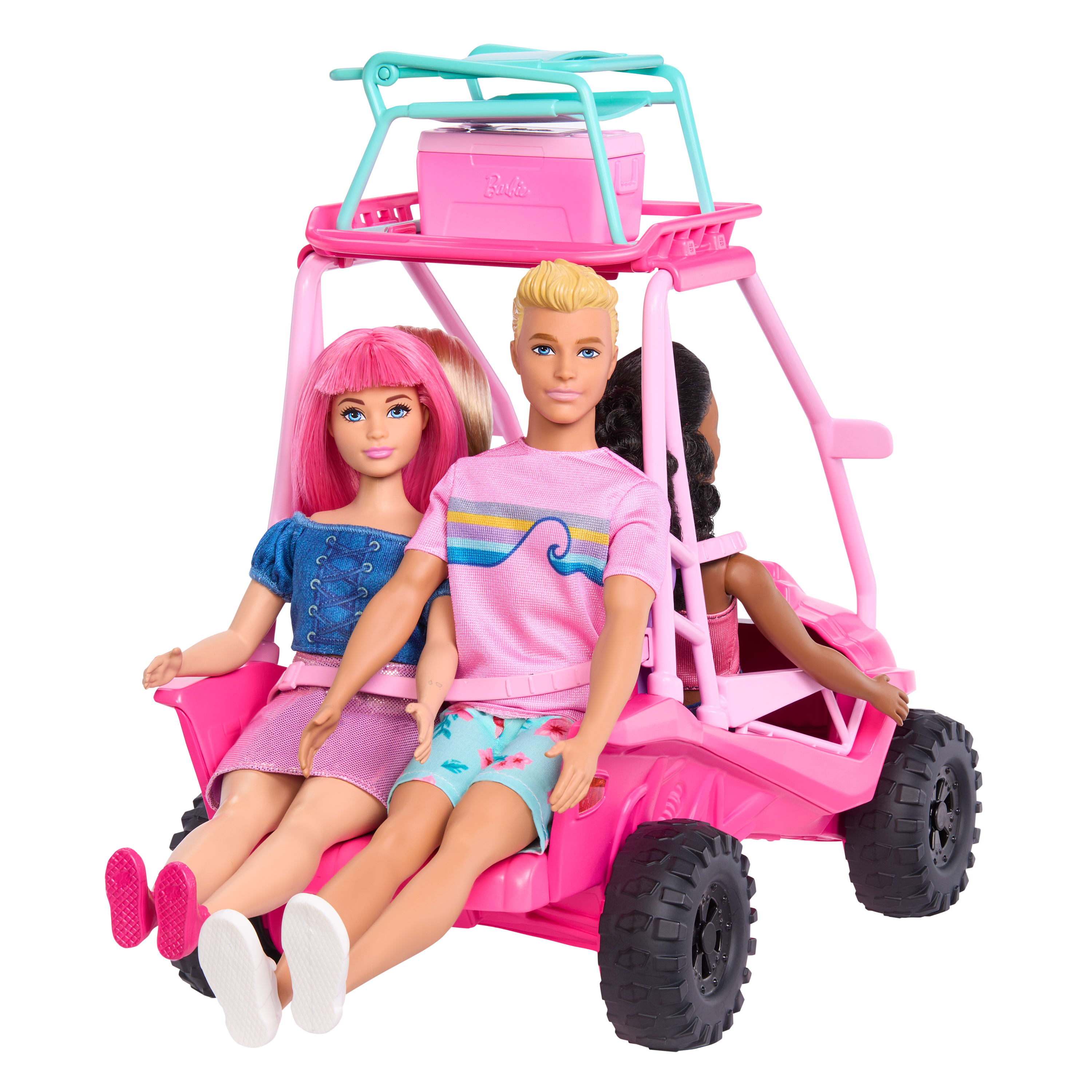 Mattel Barbie - Barbie Mysteries, Beach Detectives, Ultimate Beach Buggy JFV68