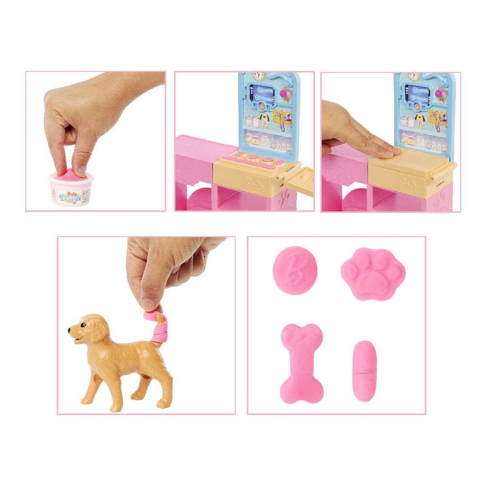 Mattel Barbie - Barbie Ιατρείο Για Ζωάκια JFX93