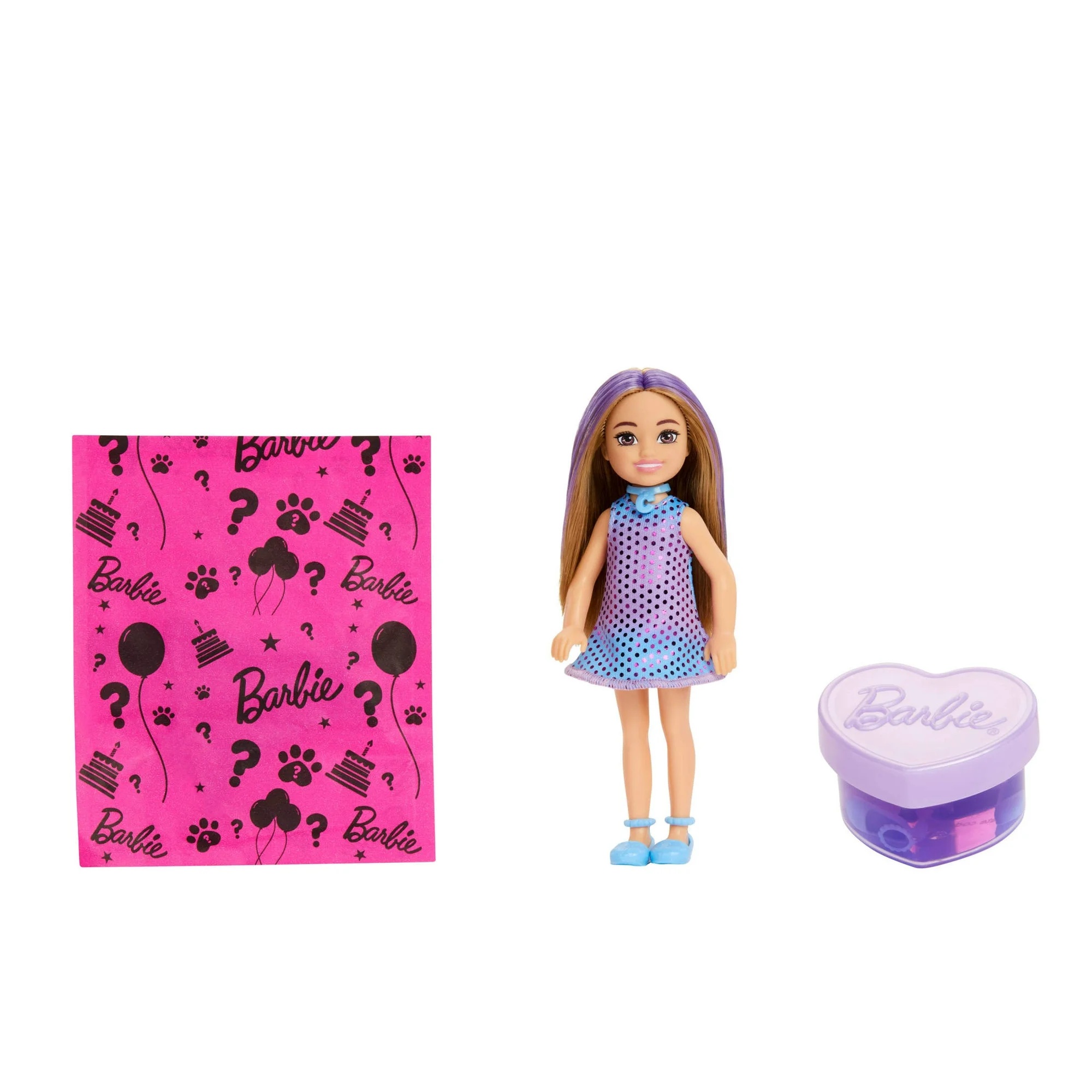 Mattel Barbie - Color Reveal, Chelsea Party Unboxed - 1 Τμχ JFY04