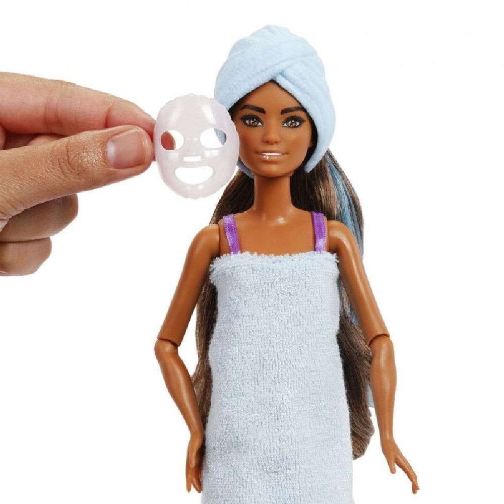 Mattel Barbie - Barbie Party - Unboxed Glam Party Κούκλα Purple Sparkle με Αξεσουάρ και 10 Εκπλήξεις JFY66 (JFG68)