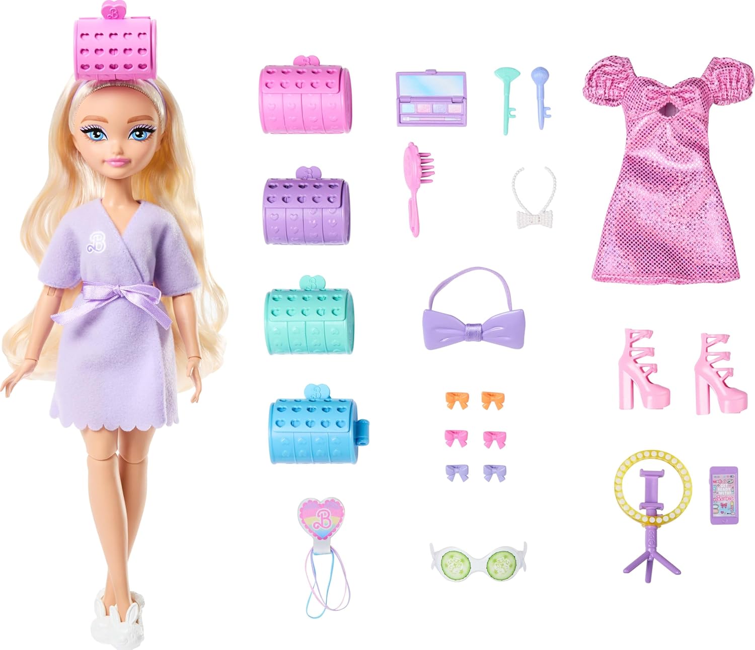 Mattel Barbie - Dream Besties, Get Ready With Barbie “Malibu” JGG38 (JGG37)