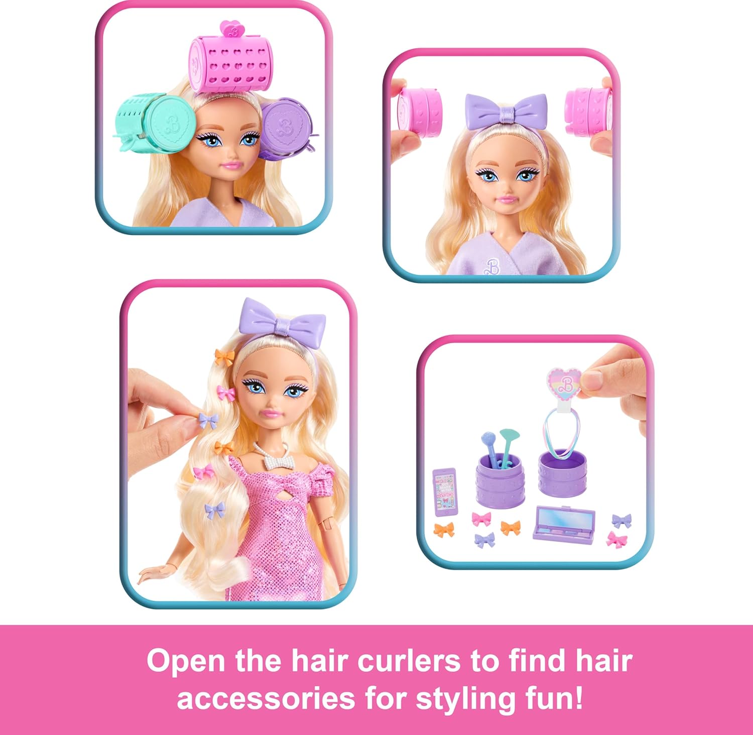 Mattel Barbie - Dream Besties, Get Ready With Barbie “Malibu” JGG38 (JGG37)