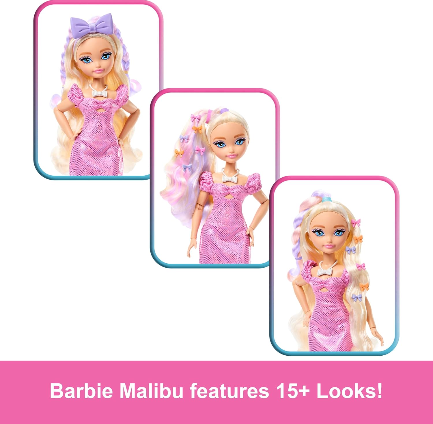 Mattel Barbie - Dream Besties, Get Ready With Barbie “Malibu” JGG38 (JGG37)