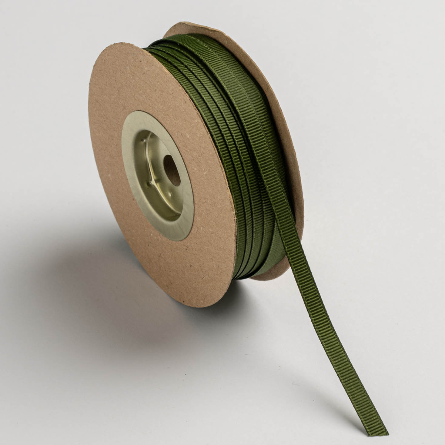 Kyriacou - Κορδέλα Gros 6mmX50M, Green Olive JGROXXXX-XX6X50-64XXXX