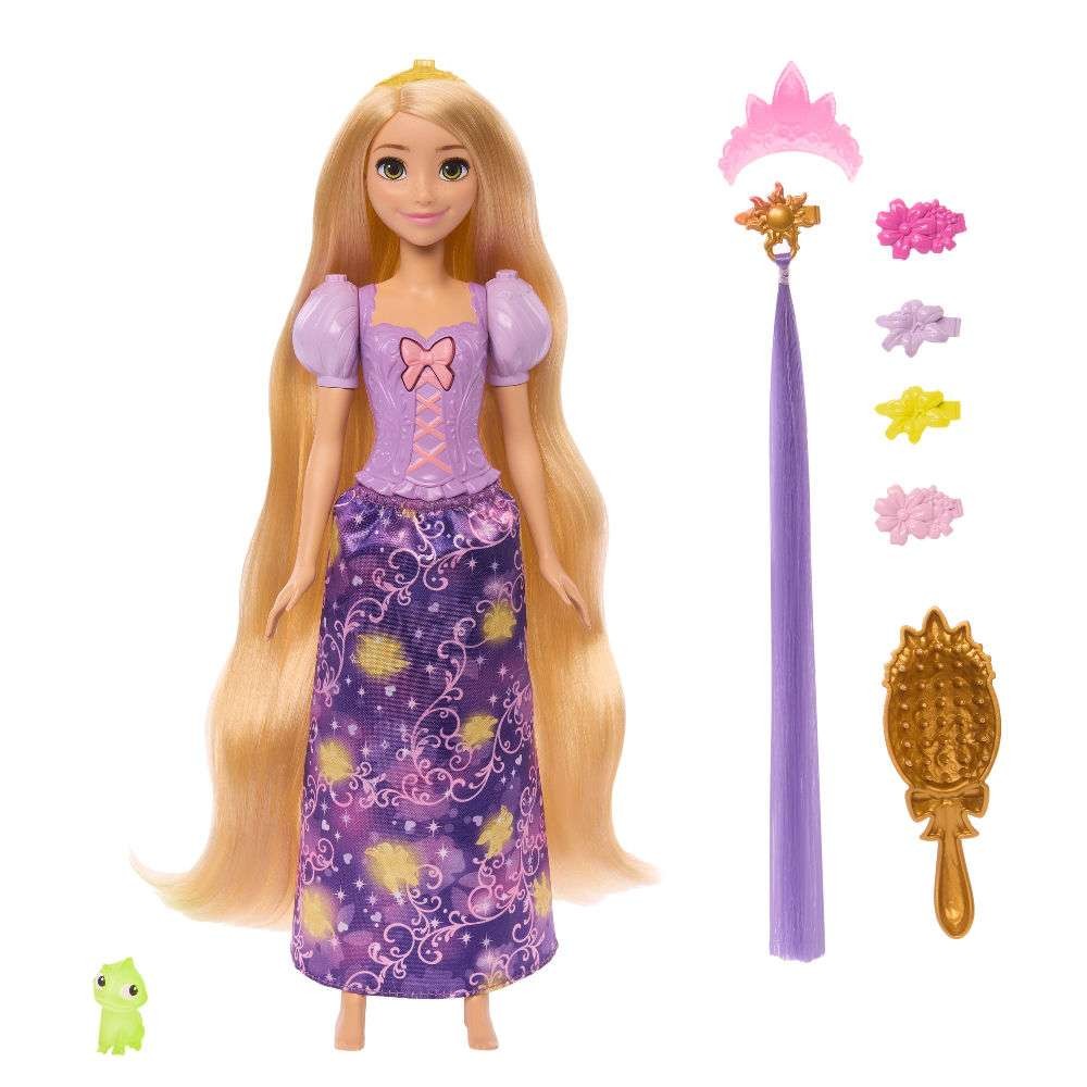 Mattel Disney Princess - Κούκλα Ραπουνζέλ με Μαλλιά που Λάμπουν JHL46