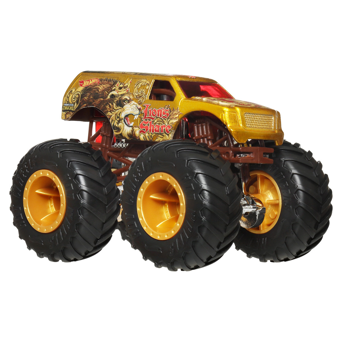 Mattel Hot Wheels - Monster Trucks, Rhinomite Vs Lion's Share JHY82 (FYJ64)