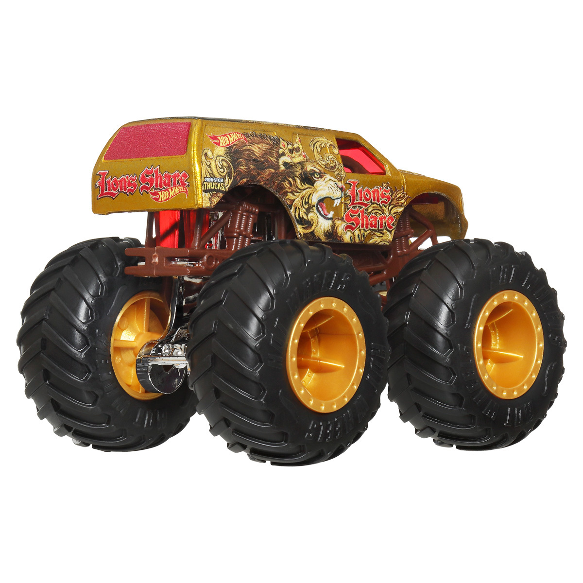 Mattel Hot Wheels - Monster Trucks, Rhinomite Vs Lion's Share JHY82 (FYJ64)
