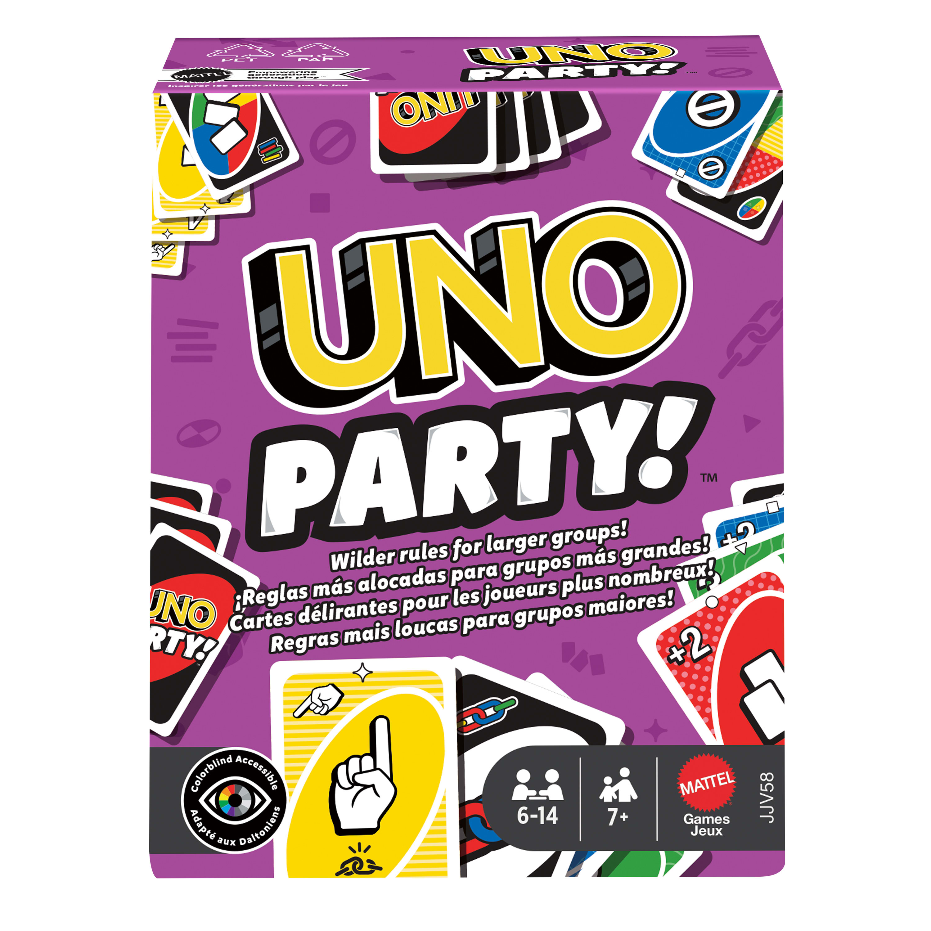 Mattel - Uno Party JJV58