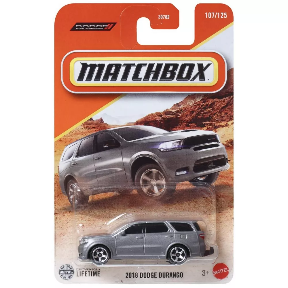 Mattel Matchbox - Αυτοκινητάκι, 2018 Dodge Durango (107/125) JLH54 (C0859)