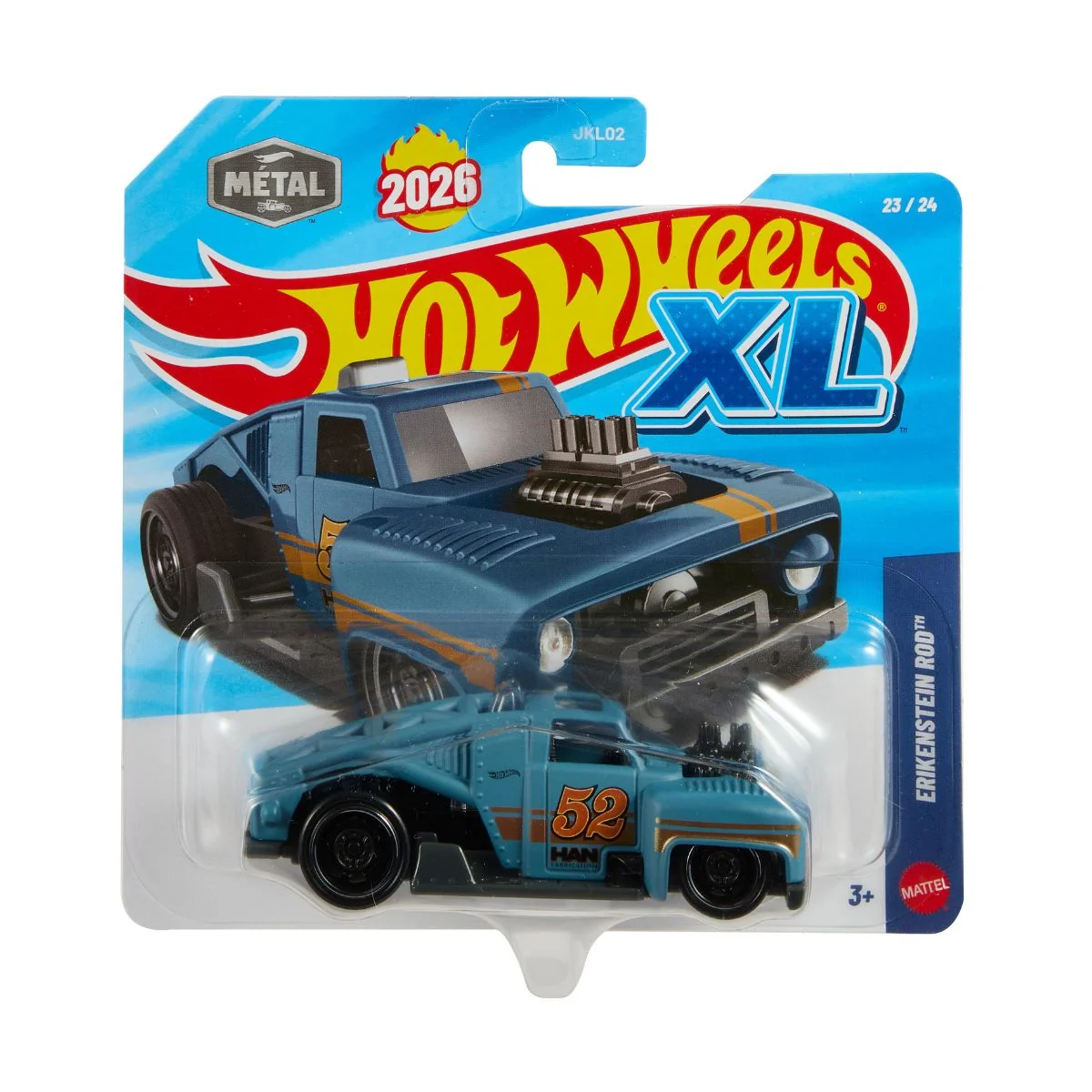 Mattel - Hot Wheels XL 2026, Erikenstein Rod (23/24) JLJ50 (JKL02)