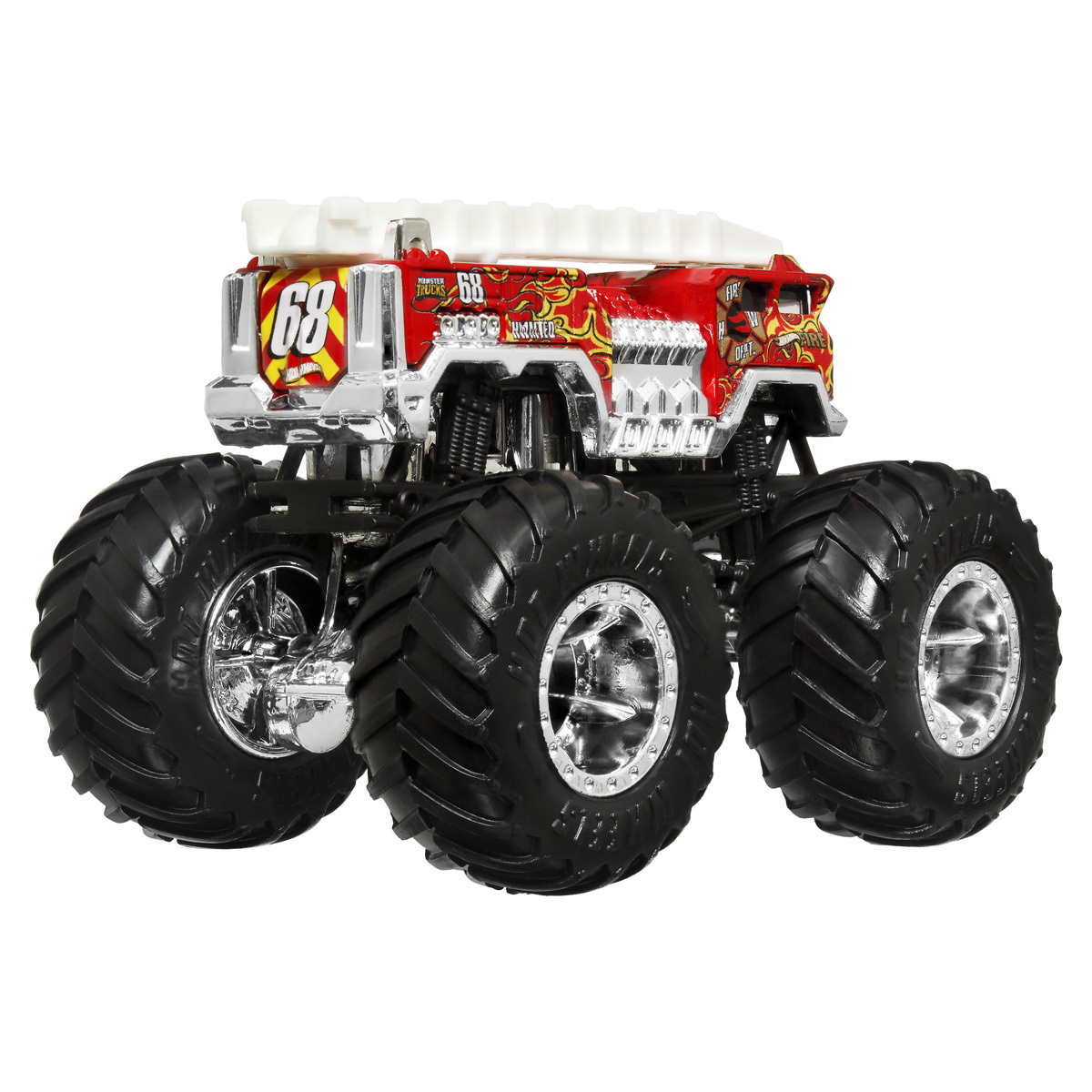 Mattel Hot Wheels - Monster Trucks, Boneshaker Vs 5 Alar JLV72 (FYJ64)
