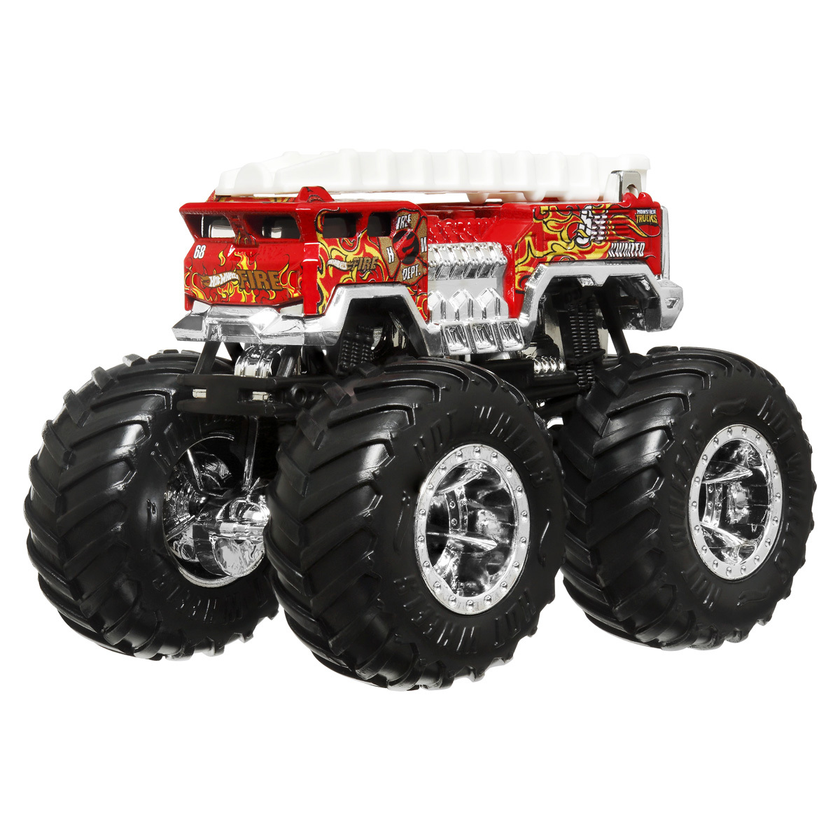 Mattel Hot Wheels - Monster Trucks, Boneshaker Vs 5 Alar JLV72 (FYJ64)