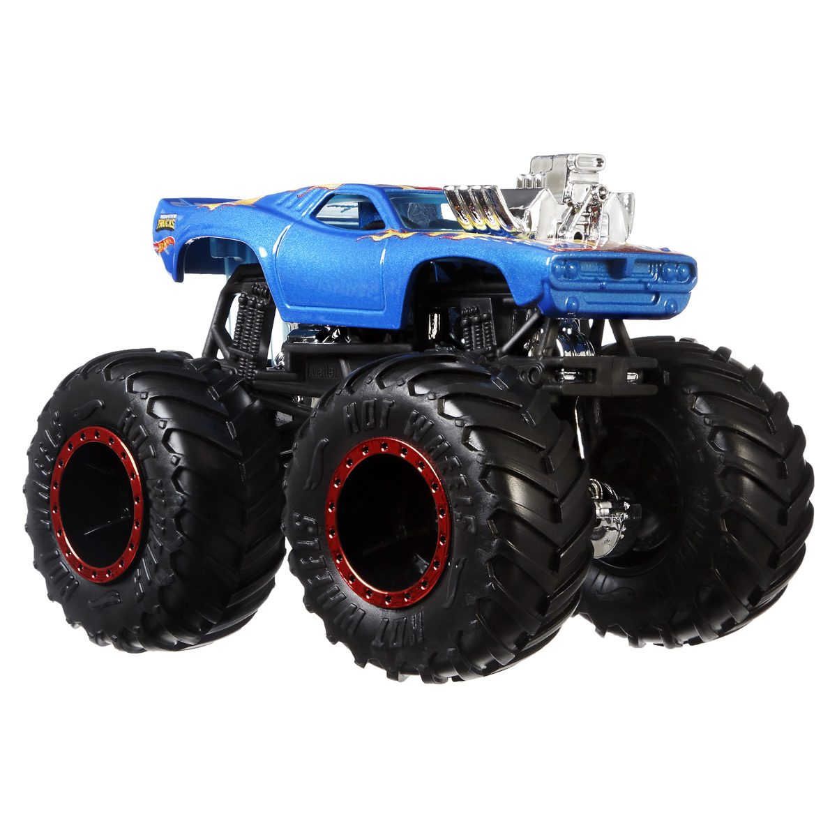 Mattel Hot Wheels - Monster Trucks, Twin Mill Vs Rodger Dodger JLV80 (FYJ64)
