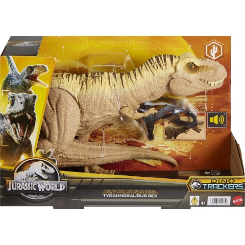 Mattel Jurassic World - Νέος T-Rex Που Ανιχνεύει Και Δαγκώνει HNT62