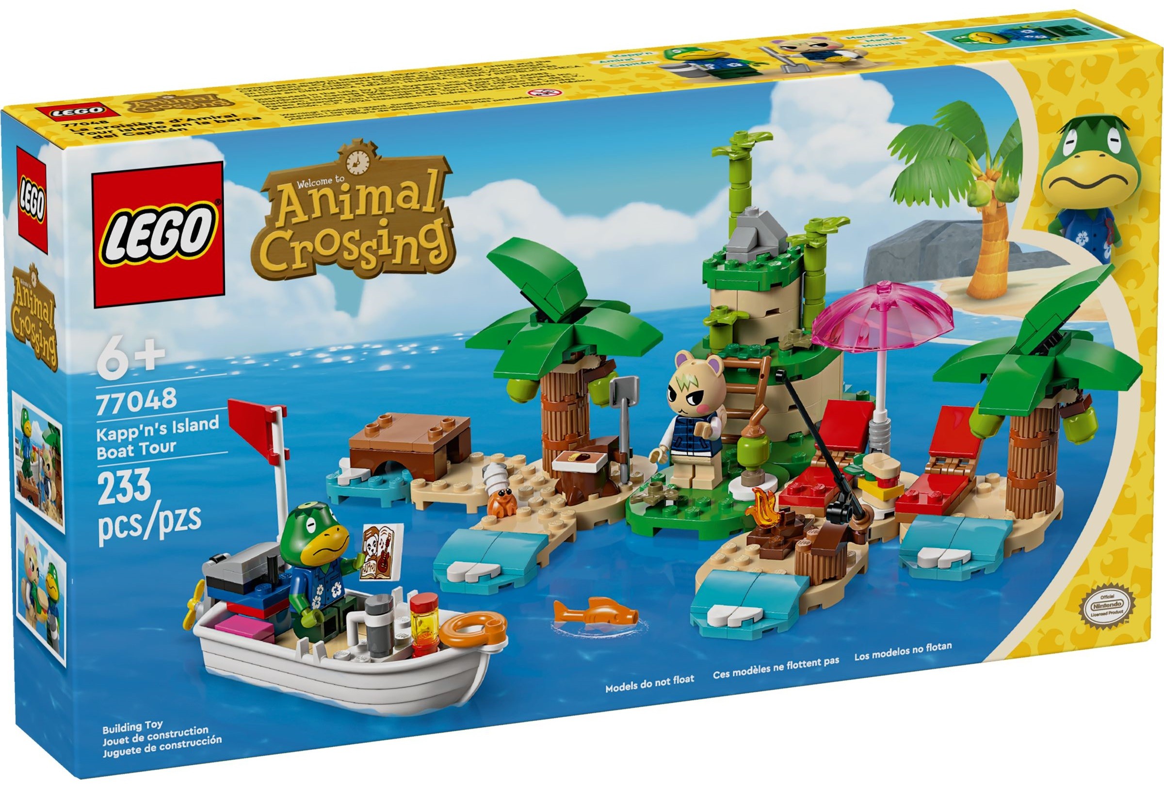 Lego Animal Crossing - app'n's Island Boat Tour 77048