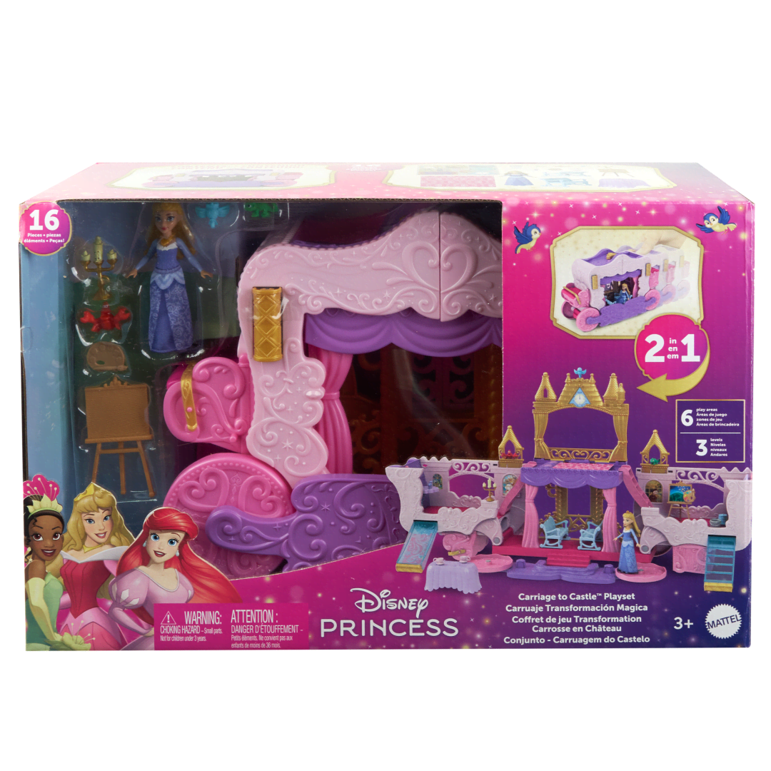 Mattel Barbie - Κάστρο Που Μεταφέρεται Και Μεταμορφώνεται HWX17