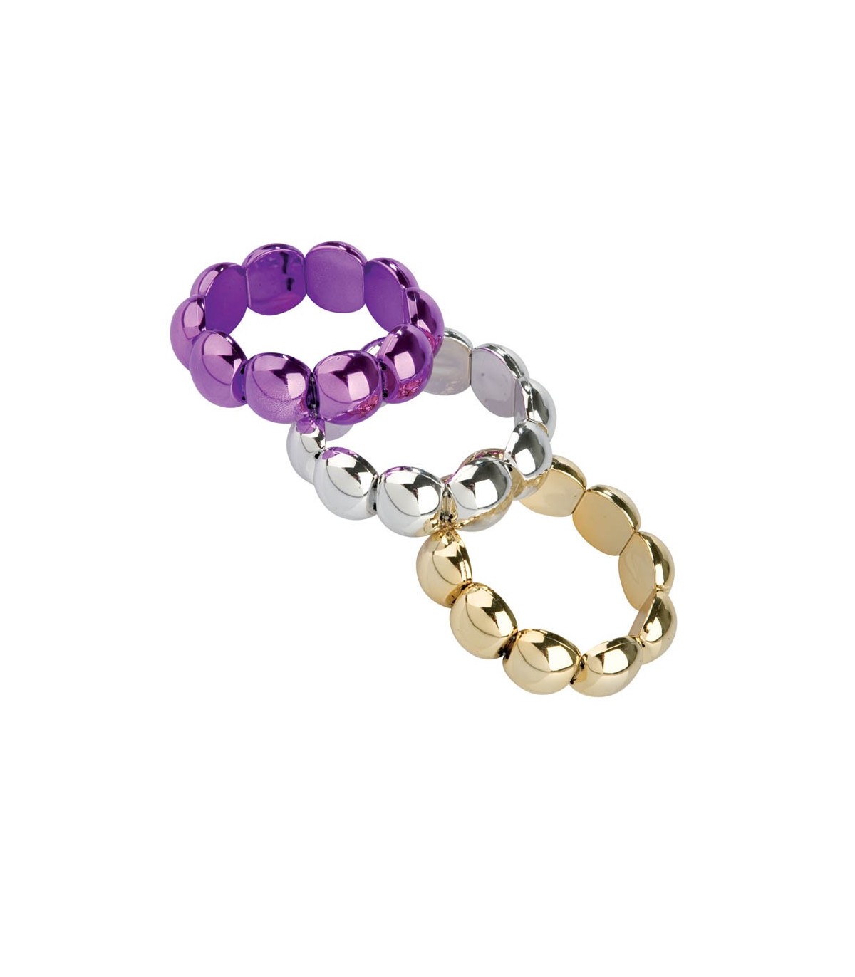 Clown - Μεταλλικό Βραχιόλι Φούξια 71324