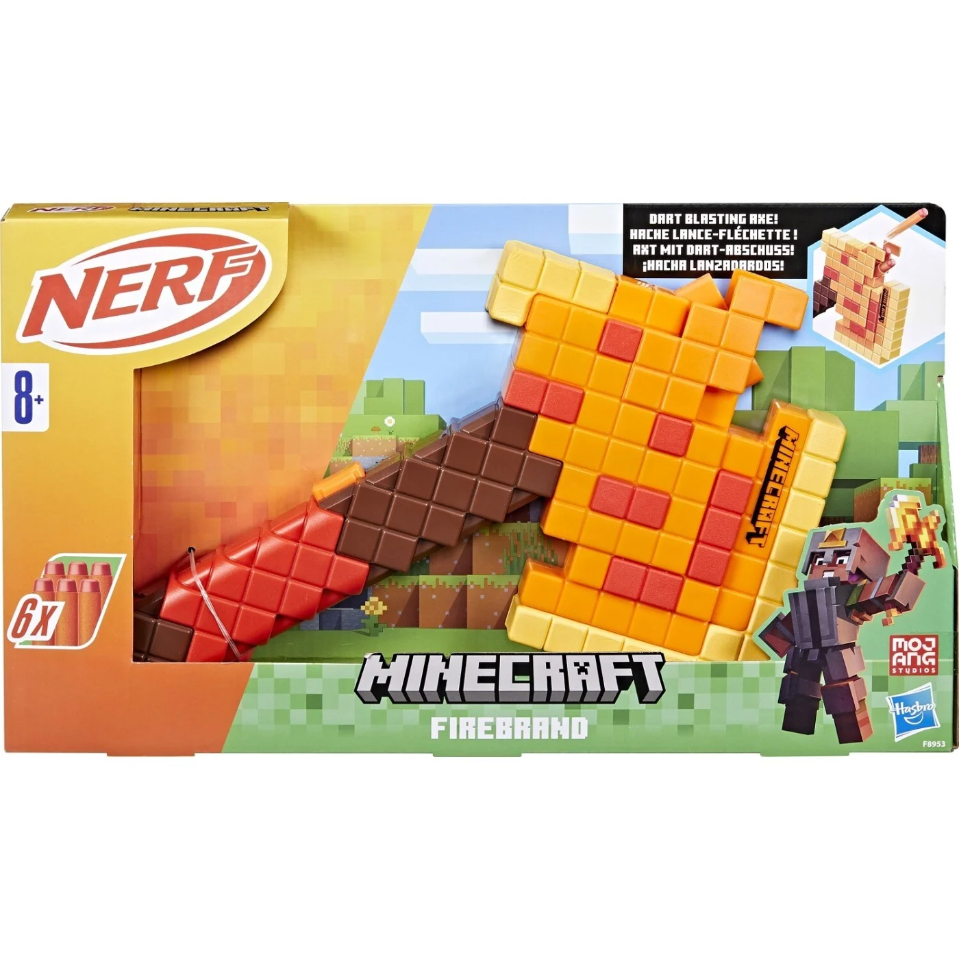 Hasbro Nerf, Minecraft Firebrand F8953