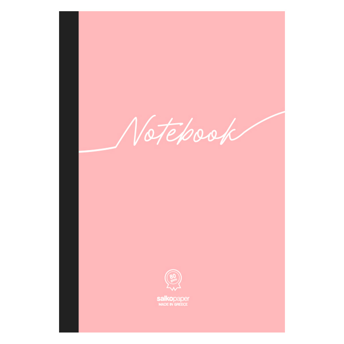 Salko Paper - Τετράδιο Notebook B5, 3 Θέματα 96 Φύλλα Ρόζ 5023