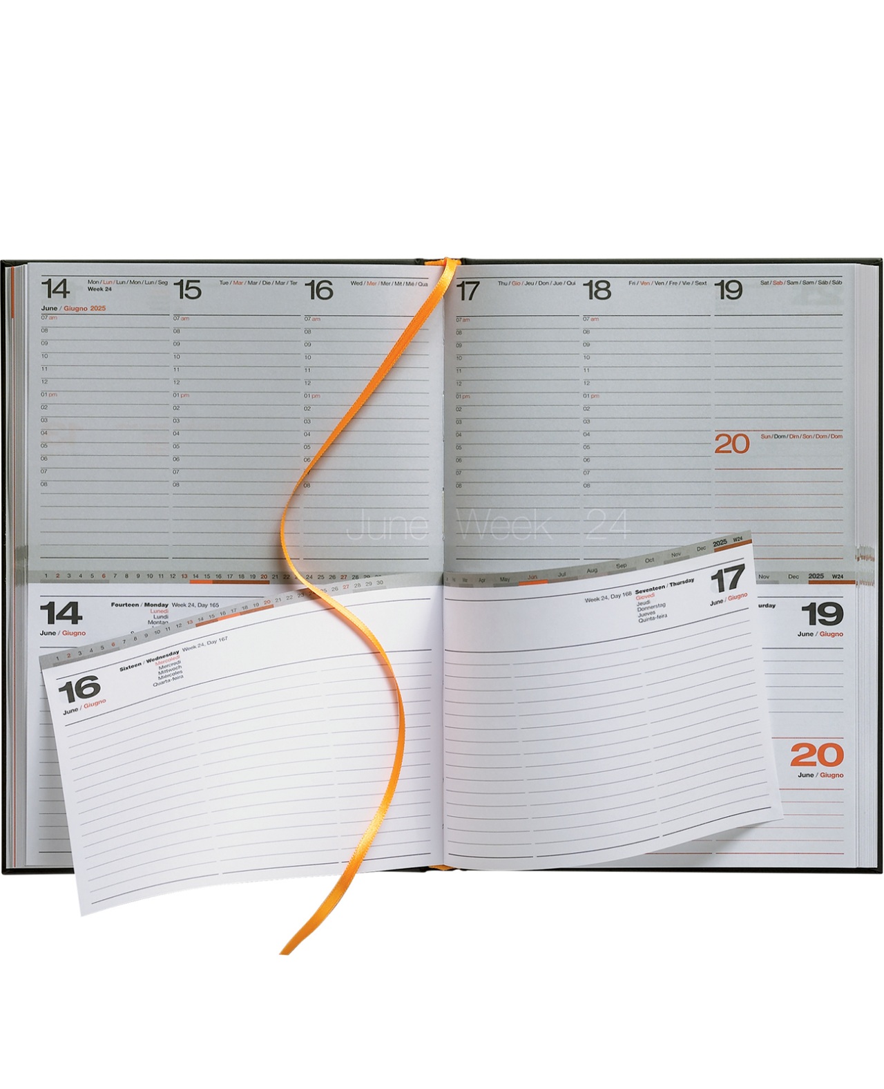 Θεοφύλακτος - Ημερολόγιο Twin Time Avenue 2 Σε 1 2026, Blue 17x24 O20.Y9.390