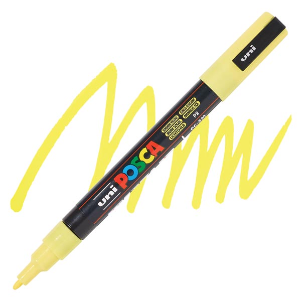 Uniball - Μαρκαδοράκι Posca PC-3M 0.9-1.3 mm, Sunshine Yellow (P2) 824928