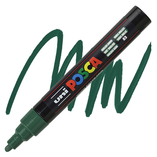 Uniball - Μαρκαδοράκι Posca PC-5M 1.8-2.5 mm English Green 83 26255